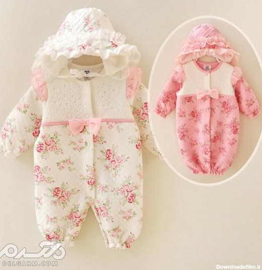 مدل لباس نوزاد دخترانه زمستانی شیک و زیبا - سری 1