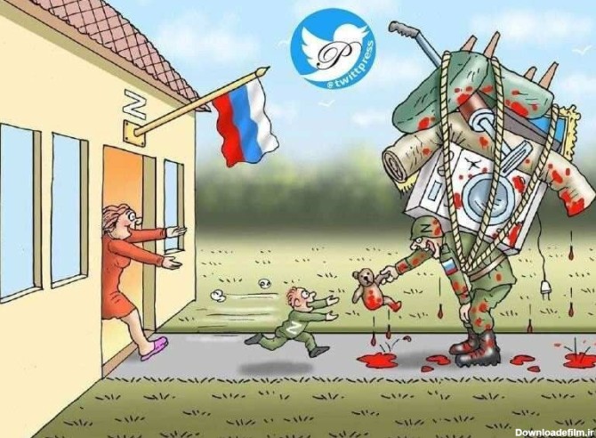 تصویر ویژه از بازگشت سرباز روس به خانه! - عصر خبر
