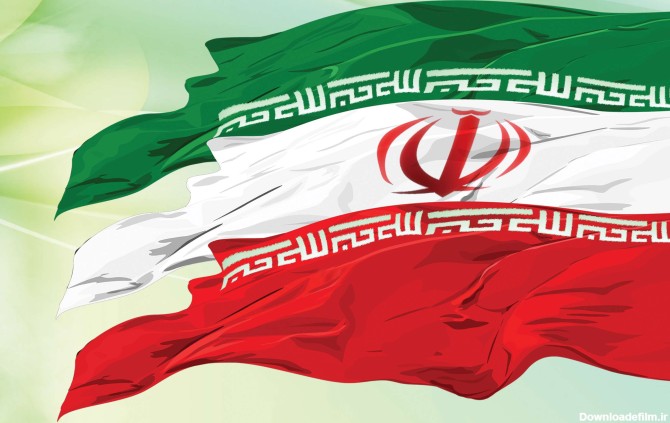 نقاشی از پرچم ایران