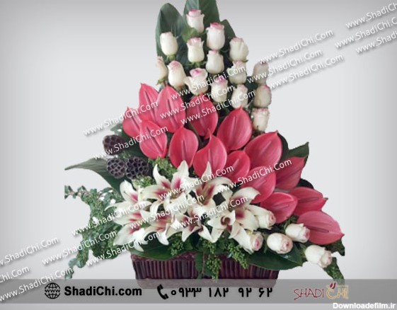 سبد گل خواستگاری | خرید آنلاین سبد گل در تهران | گل فروشی شادیچی