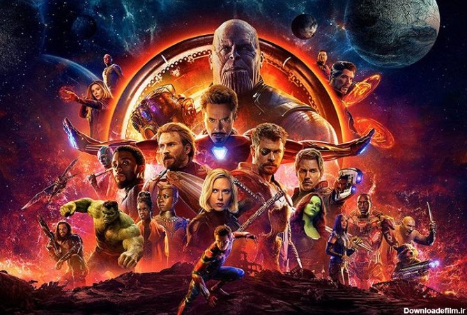 پوستر IMAX و تصویر مفهومی جدیدی از فیلم Avengers: Infinity War ...