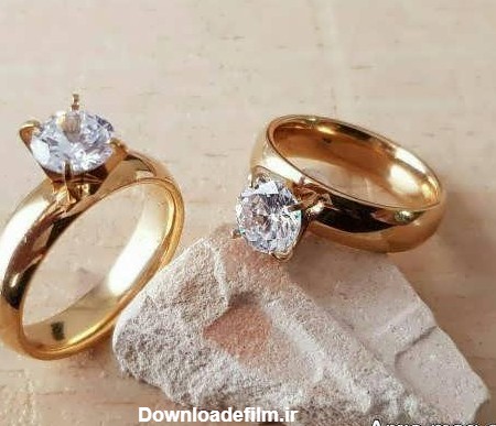 مدل حلقه تک نگین عروس با طراحی های زیبا و خیره کننده