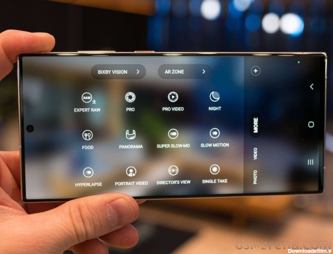 گوشی سامسونگ Samsung galaxy s23 از لایتروم موبایل استفاده می‌کند