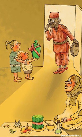 کاریکاتورهای جالب و دیدنی عید نوروز (2)