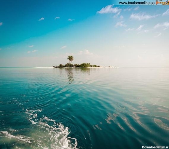 جزیره ای دیدنی در اقیانوس آرام/تصاویر