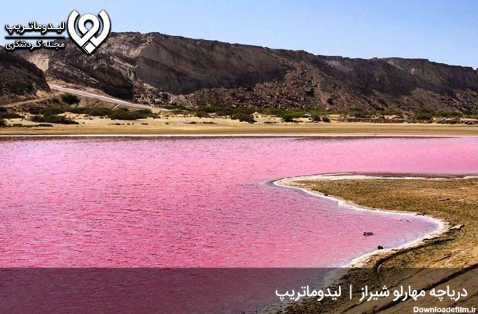 عکس از دریاچه مهارلو شیراز