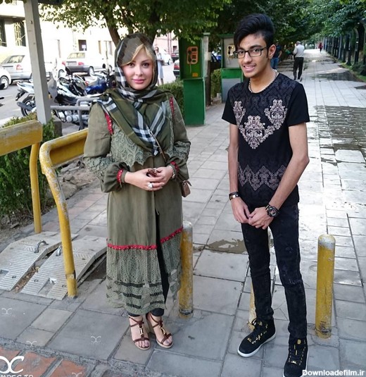 عکس های جدید نیوشا ضیغمی و همسرش در بازارچه خیریه