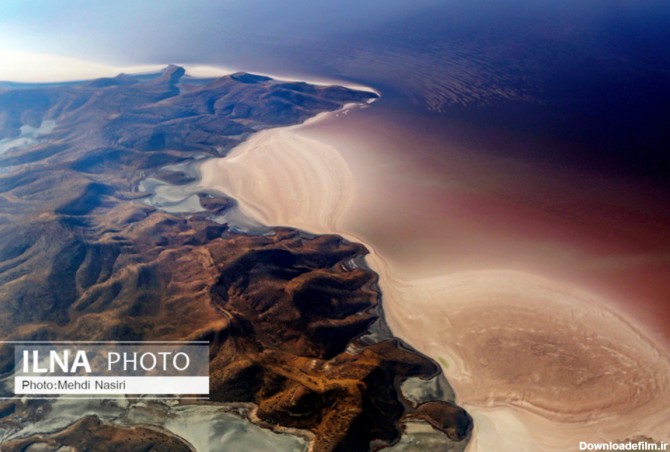 عکس‌های هوایی از دریاچه ارومیه | اقتصاد24