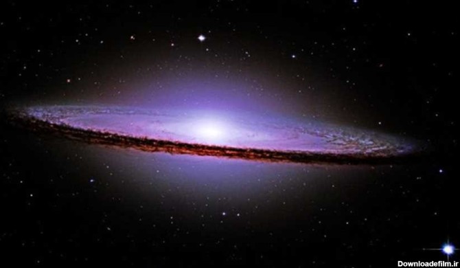 عکس ناسا از کهکشان همبرگر