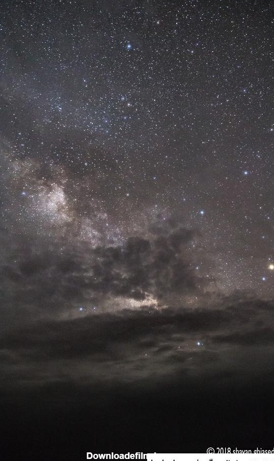 عکس آسمان در شب ❤️ [ بهترین تصاویر ]