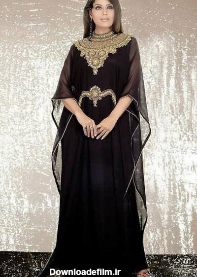 مدل لباس مجلسی عربی جدید با طرح های متفاوت و جذاب