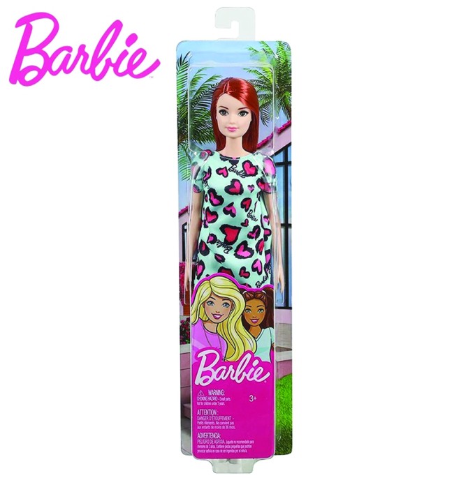 باربی با لباس خالدار قلبدار Barbie T7439 GHW45