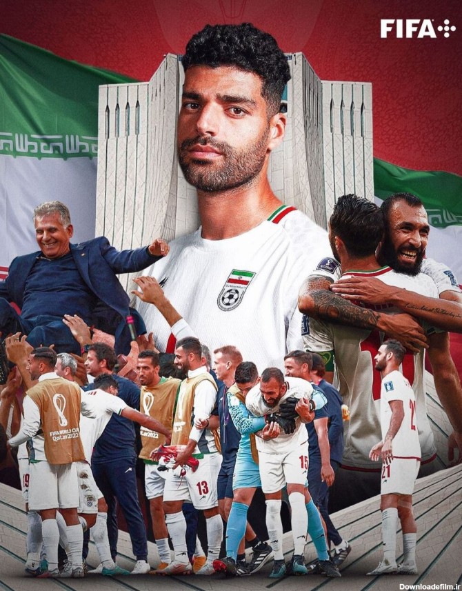 عکس پیروزی ایران ولز