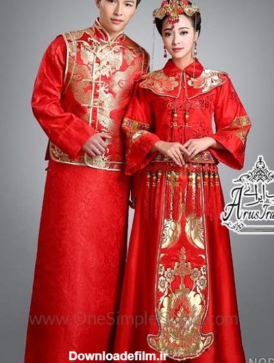 عکس لباس عروس چینی ها - عکس نودی