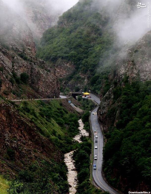 مشرق نیوز - عکس/ نمایی زیبا از طبیعت بکر جاده چالوس