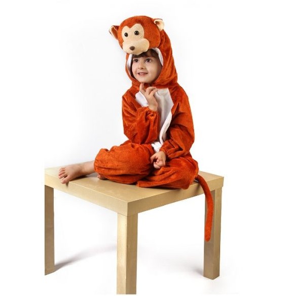 لباس حیوانات کودکان شادی رویان مدل میمون