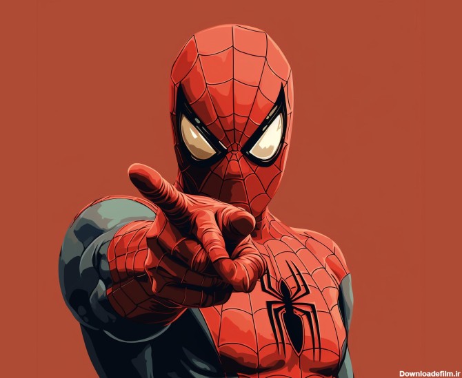 عکس مرد عنکبوتی قهرمان - دانلود رایگان