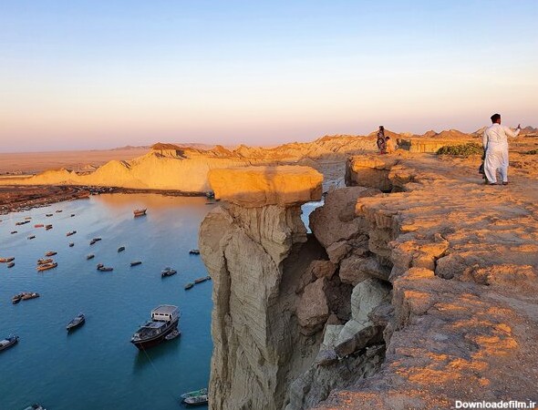 زیباترین ساحل خطرناک ایران/ اسکله بریس حفاظی برای گردشگران ندارد ...