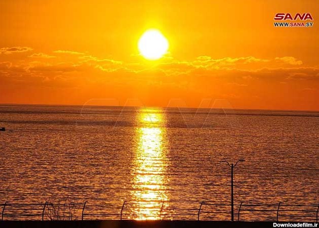 عکس های فوق العاده زیبا از غروب خورشید در ساحل بانیاس – خبرگزاری ...