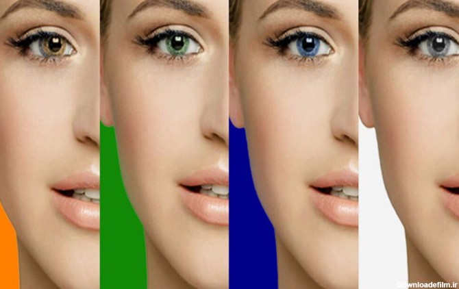 بهترین رنگ لنز برای پوست‌های سفید و روشن چیست؟