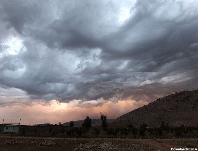 گزارش تصویری از ابرهایی عجیب در آسمان ایذه - تابناک | TABNAK