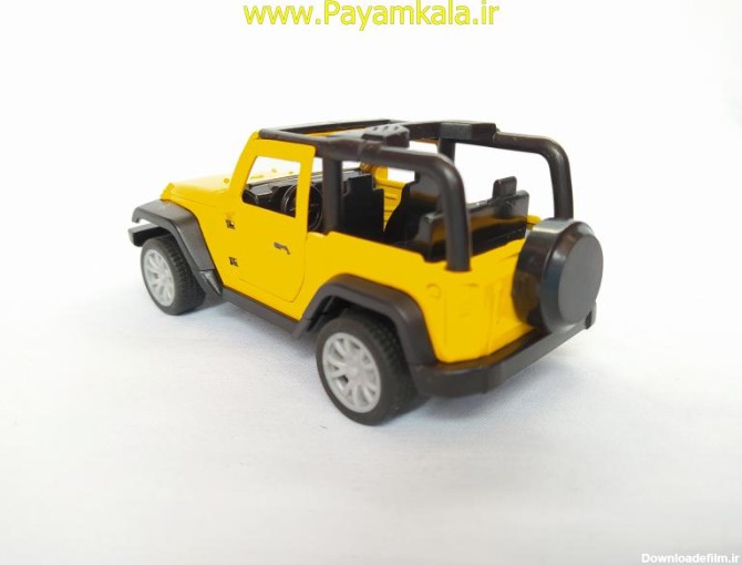 ماشین اسباب بازی جیپ زرد (JEEP BY TIAN DU) فروشگاه اینترنتی پیام کالا