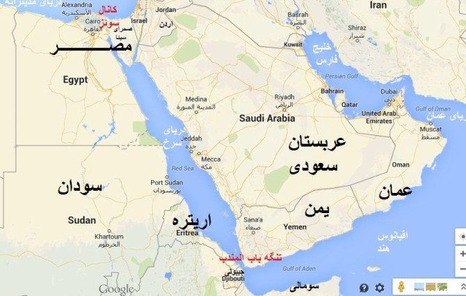 اسرائیل نگران کنترل ایران بر ورودی دریای سرخ