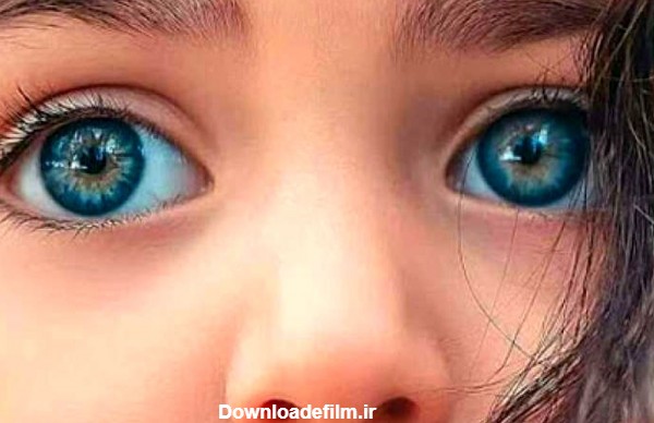این دختر بچه زیباترین چشم های جهان را دارد + عکس