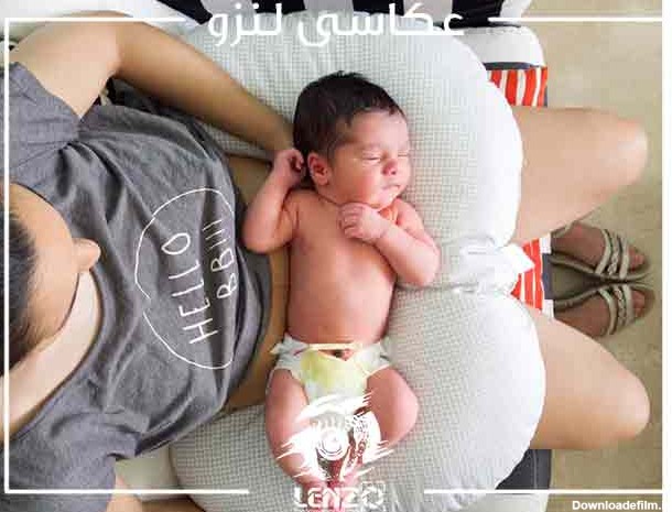 عکاسی نوزاد در بیمارستان | لنزو