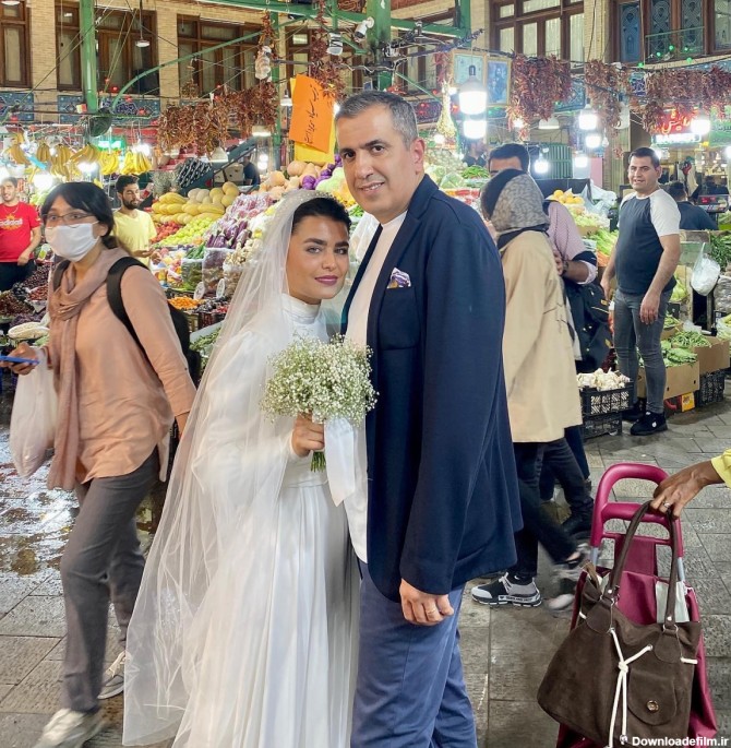 تصاویری از مراسم ازدواج خانم بازیگر ایرانی | عکس های ساغر ...