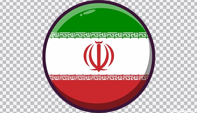 تصویر PNG طرح گرد پرچم ایران | فری پیک ایرانی | پیک فری ...