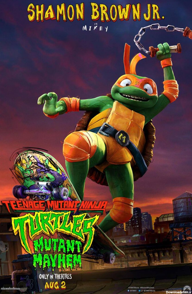مایکل آنجلو در انیمیشن جدید لاک‌پشت‌های نینجا