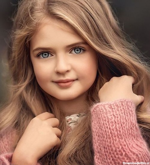 مجموعه ای از تصاویر دختر بچه های ناز و خوشگل با چشمانی جذاب