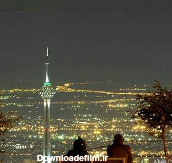 عکس شب های بام تهران