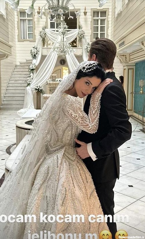 عکس لباس عروس زیبا و میلیاردی خانم بازیگر مطلقه در ازدواج دومش !