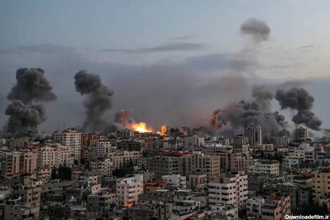 غزه زیر حملات اسرائیل ( عکس )
