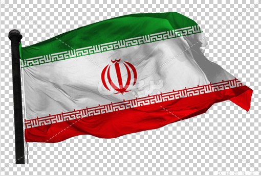 عکس دوربری شده پرچم ایران در باد مناسب چاپ | بُرچین – تصاویر ...