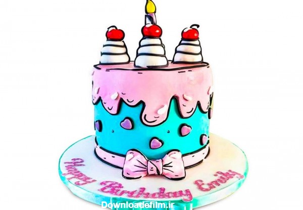 عکس کارتونی برای کیک تولد