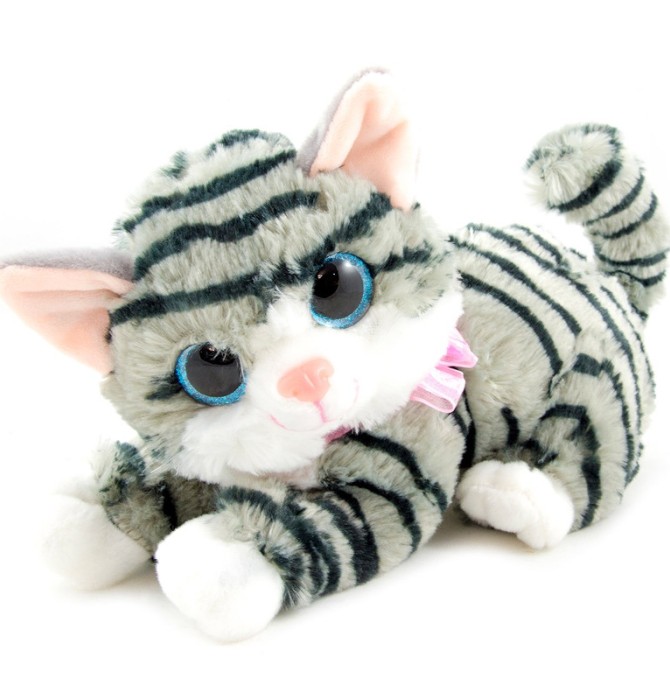 قیمت و خرید عروسک گربه چشم تیله ای مدل Tiger Cat