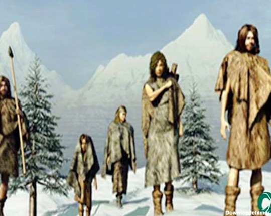انسان بدوی در عصر یخبندان|تکامل انسان‌های اولیه|حیات زمین