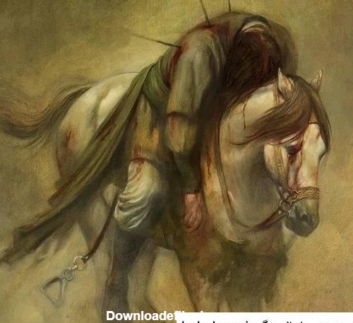 عکس حضرت علی سوار بر اسب ❤️ [ بهترین تصاویر ]