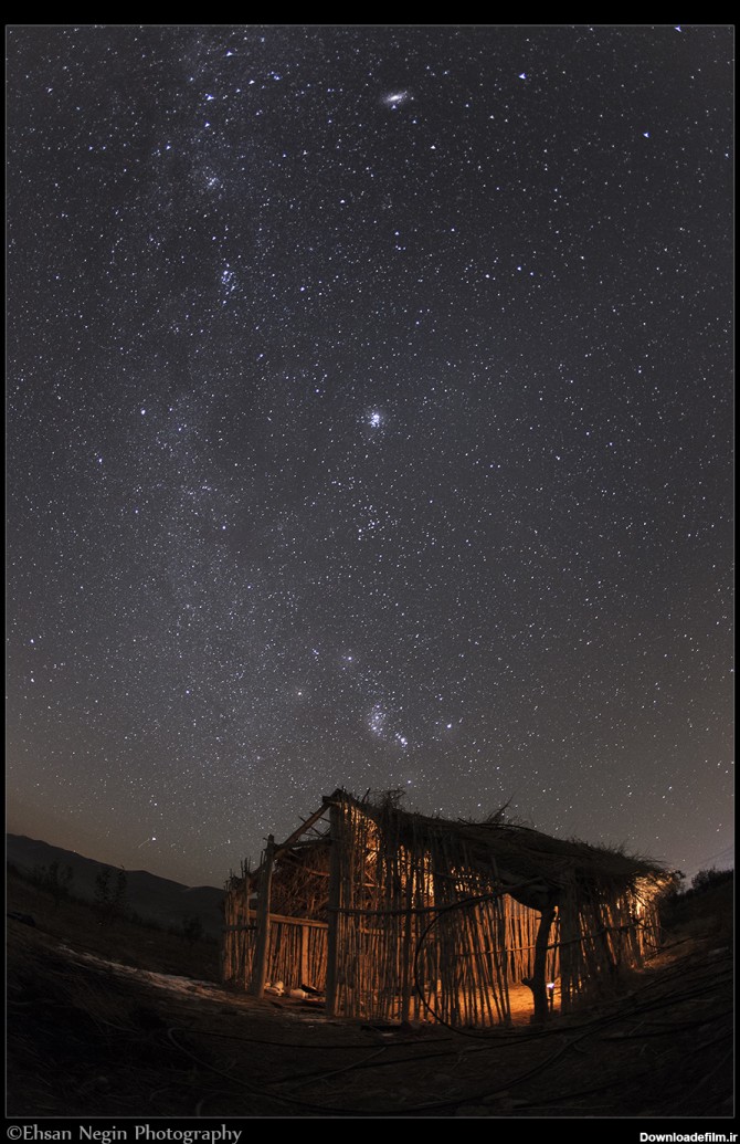 نماهایی زیبا از آسمان شب ایران