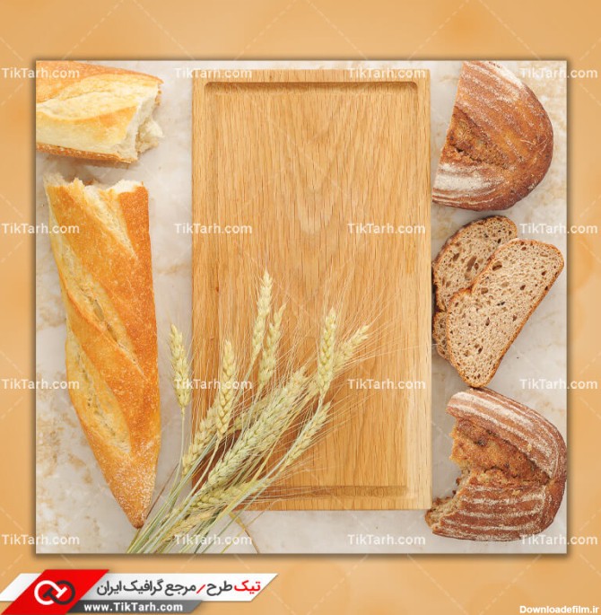 دانلود تصویر با کیفیت انواع نان جو | تیک طرح مرجع گرافیک ایران