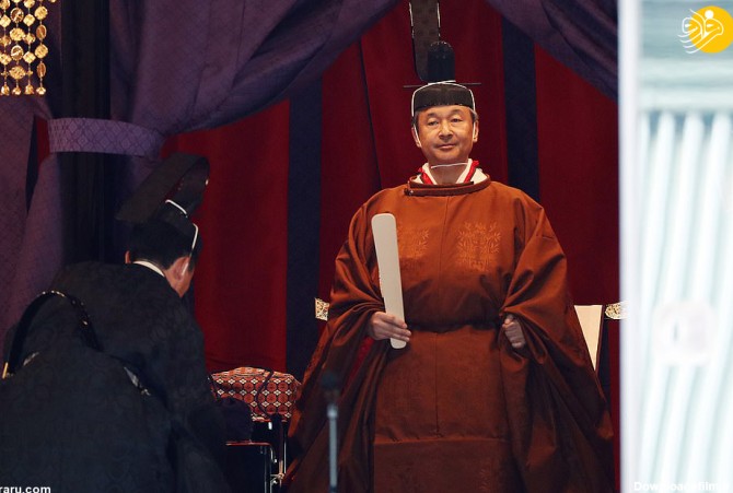 آخرین خبر | عکس/ مراسم تاج‌گذاری امپراتور جدید ژاپن