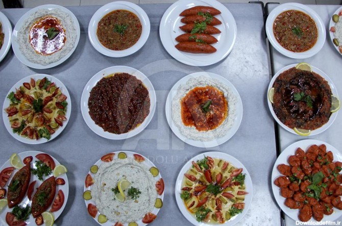 دوره آشپزی غذاهای سفره هاتای ترکیه - Anadolu Ajansı