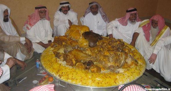 عکس غذا خوردن عرب ها