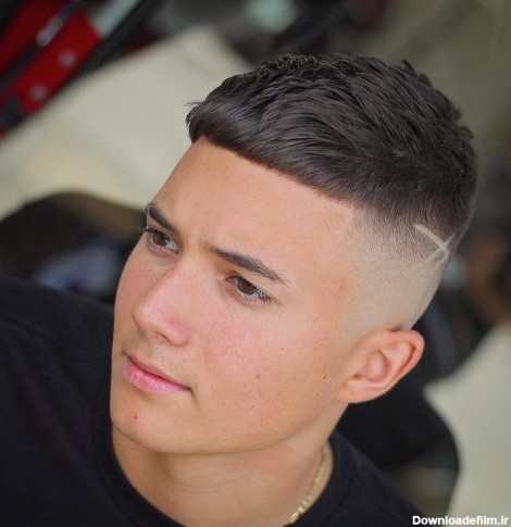 مدل موی فرنچ کراپ _ آموزشگاه آرایشگری مردانه سروصورت