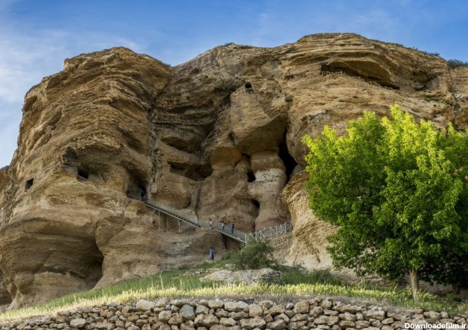 عکس/ تصاویری فوق‌العاده زیبا از غار کرفتو در کردستان