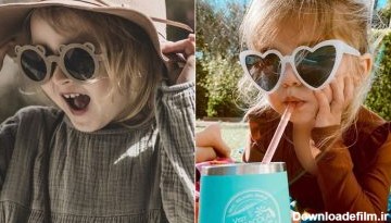 مدل عینک تابستانی دخترانه بچه گانه