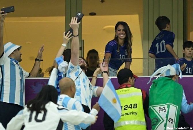 عکس | استرس همسر مسی پیش از فینال جام جهانی - خبرآنلاین